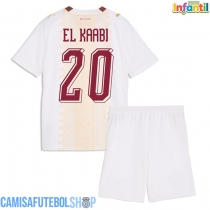 Camisa de time de futebol Marrocos Ayoub El Kaabi #20 Replicas 2º Equipamento Infantil Mundo 2026 Manga Curta (+ Calças curtas)